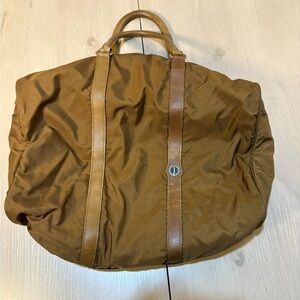 Brown Dunhill duffle  Bag